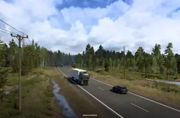 Nordic Horizons DLC: Forests in Euro Truck Simulator 2