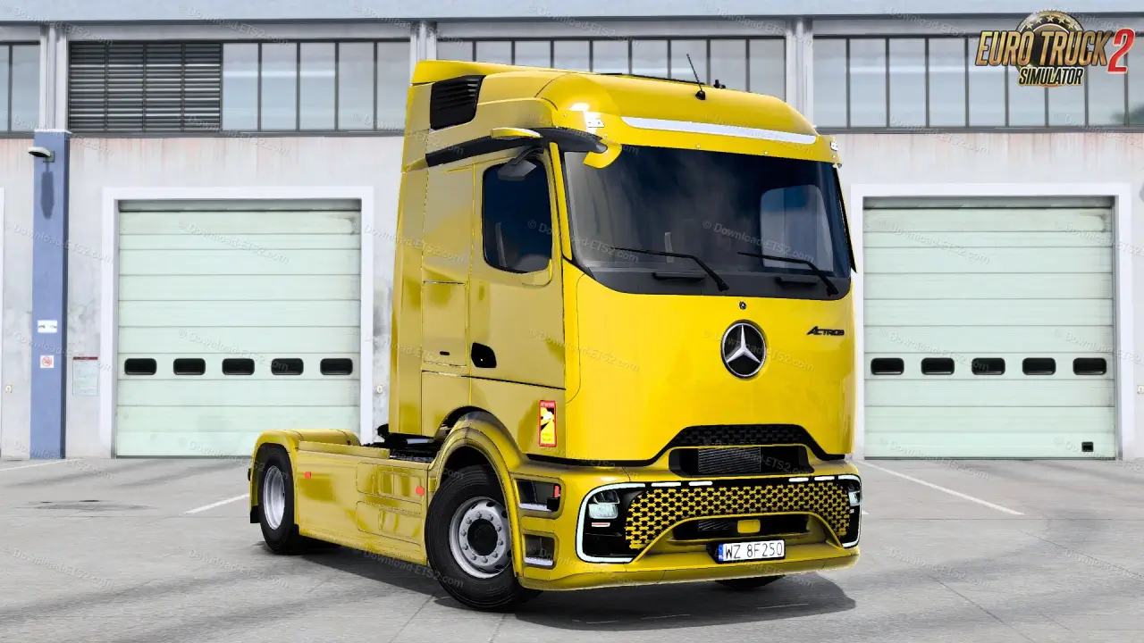 Mercedes Benz Actros MP6 + Interior v1.6 (1.59.x) for ETS2