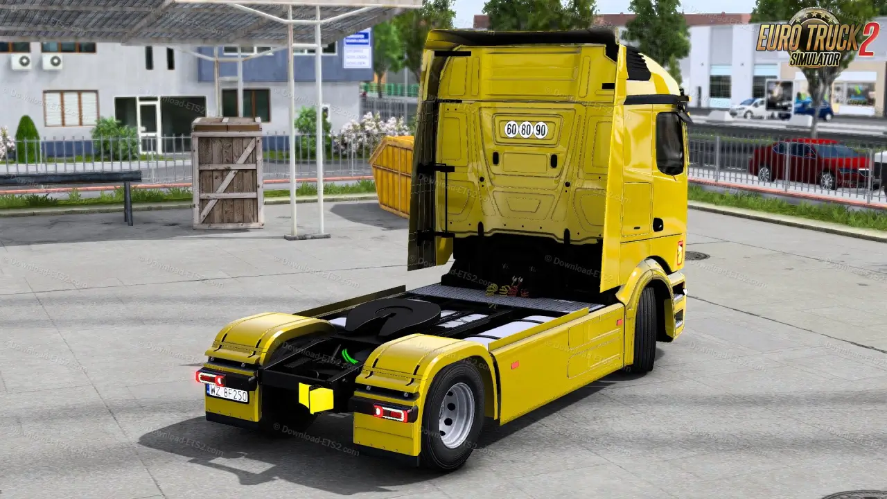 Mercedes Benz Actros MP6 + Interior v1.6 (1.59.x) for ETS2