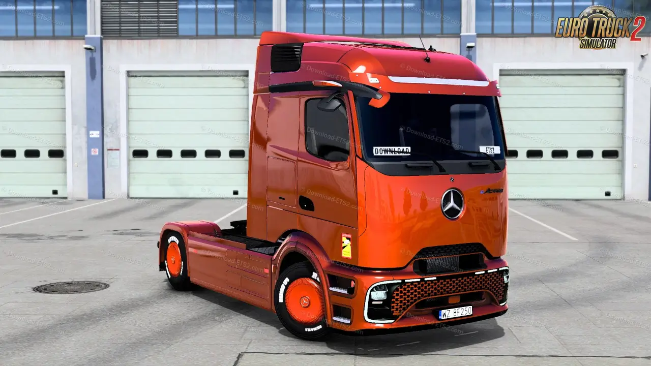 Mercedes Benz Actros MP6 + Interior v1.6 (1.59.x) for ETS2