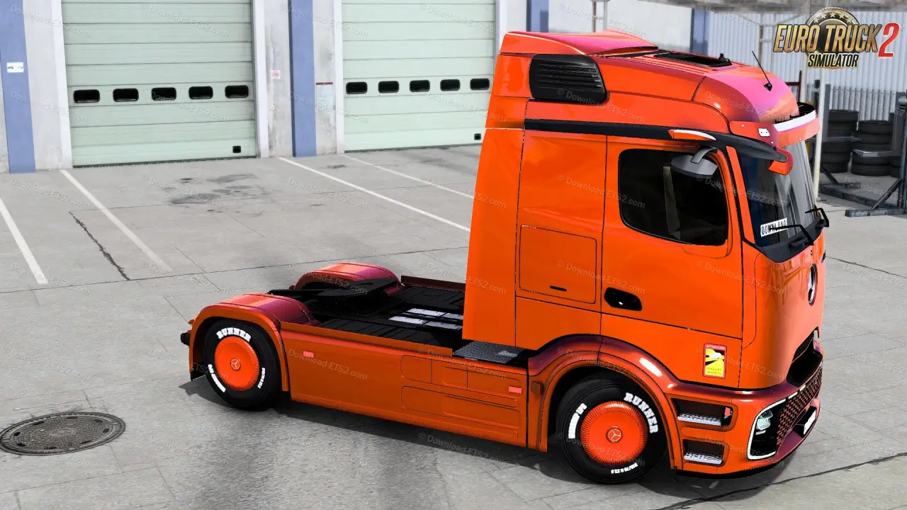 Mercedes Benz Actros MP6 + Interior v1.6 (1.59.x) for ETS2