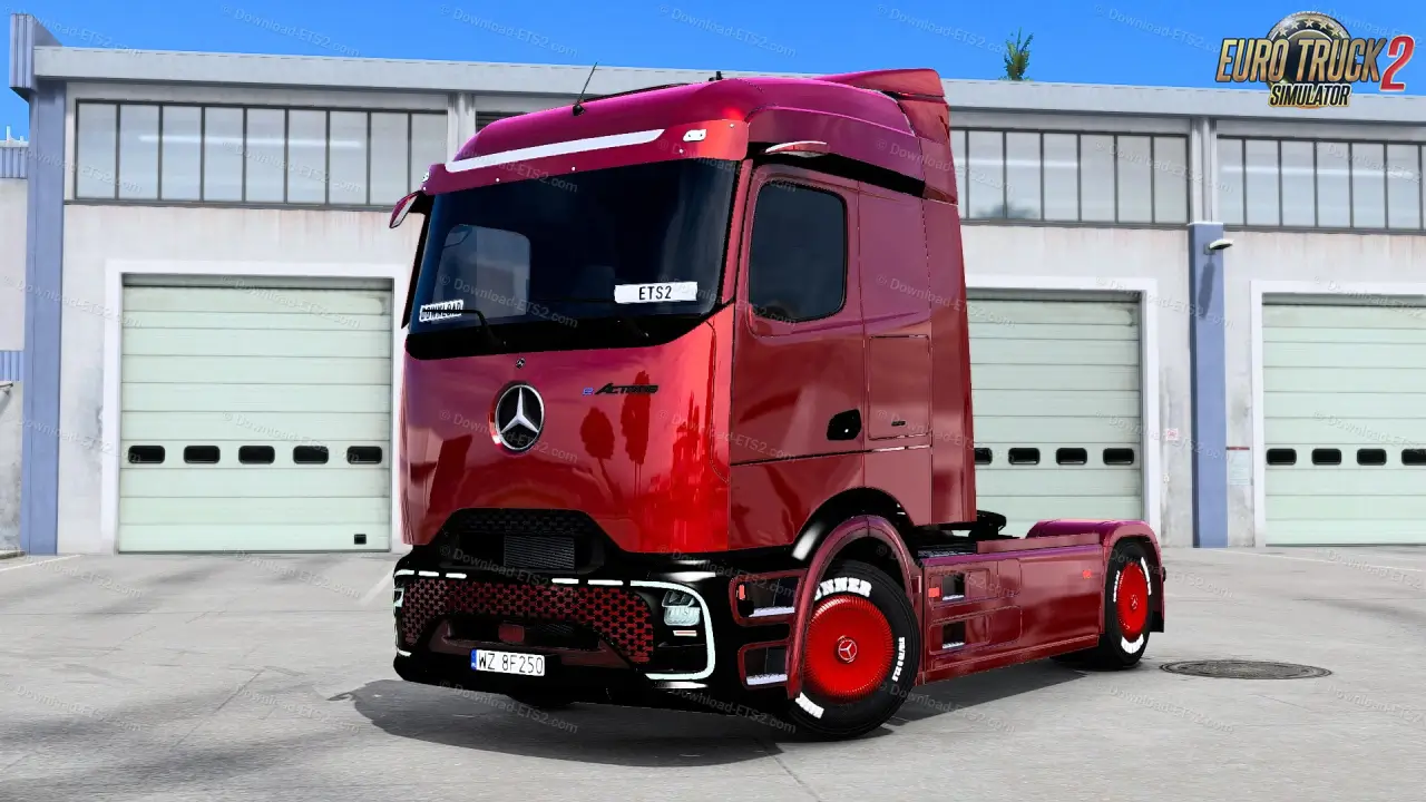 Mercedes Benz Actros MP6 + Interior v1.6 (1.59.x) for ETS2