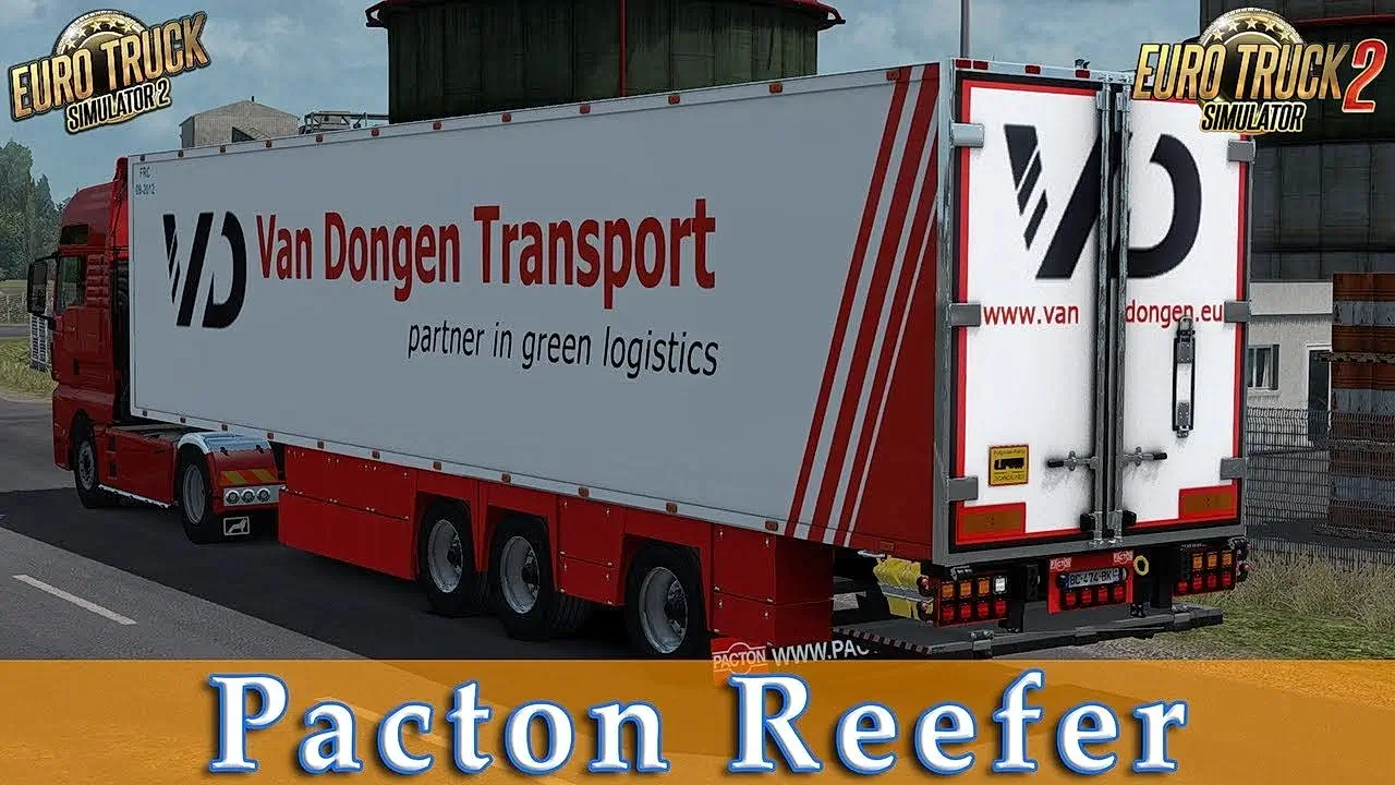 Pacton Reefer Trailer v2.0 (1.53.x) for ETS2