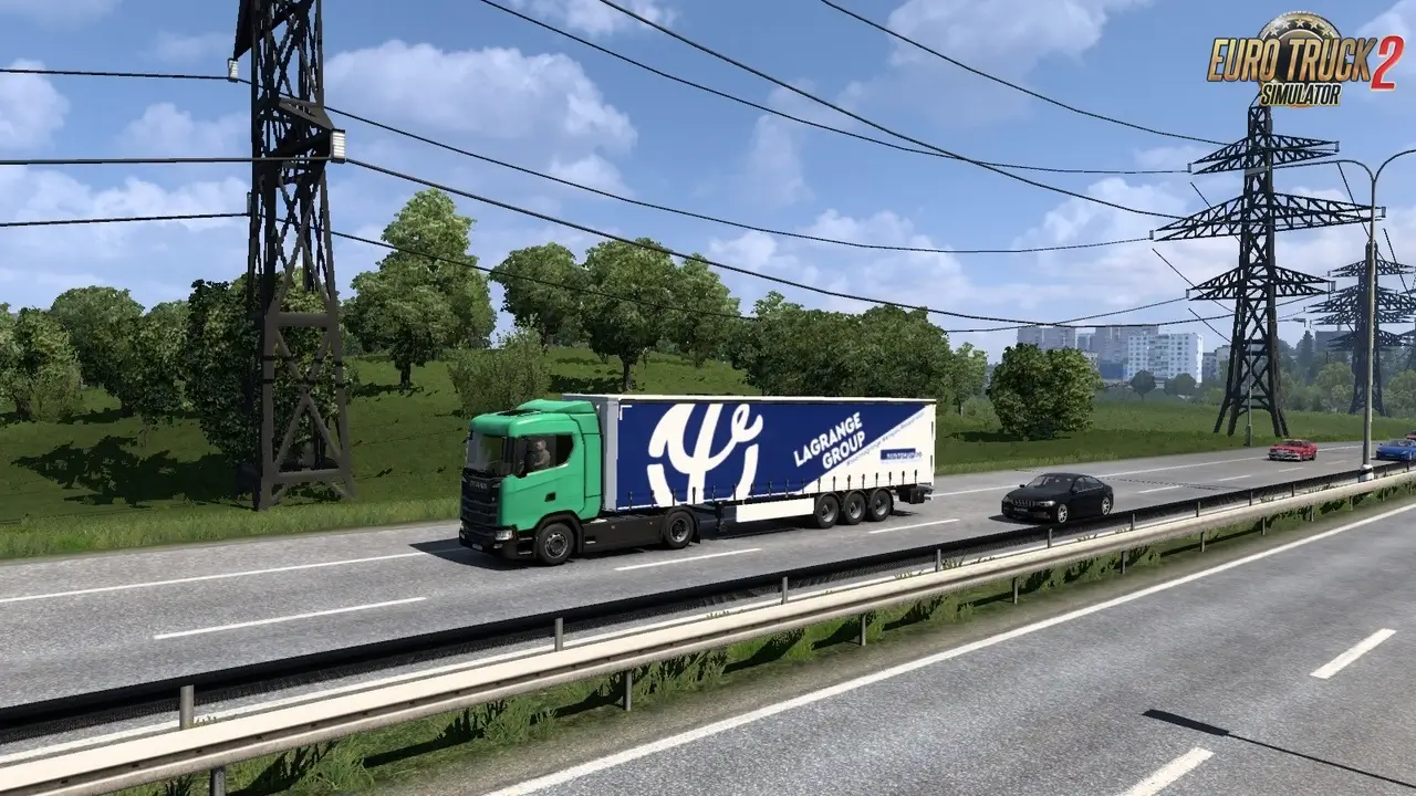 Russian Trailer Traffic Pack v7.0 (1.53.x) for ETS2