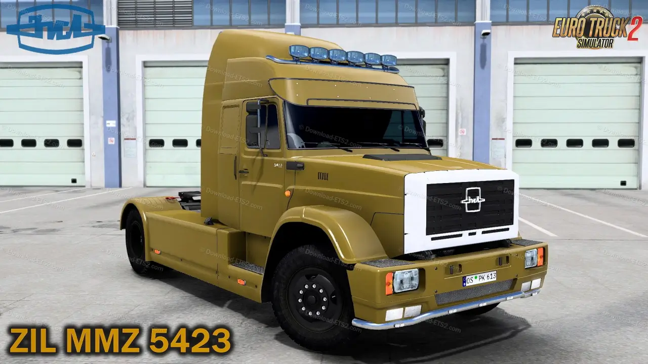 ZIL 5423 MMZ Truck + Interior v1.3 (1.52.x) for ETS2