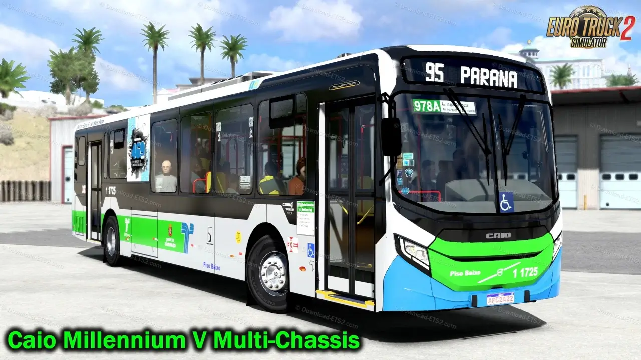 Caio Millennium V Multi-Chassis Bus v1.0 (1.53.x) for ETS2