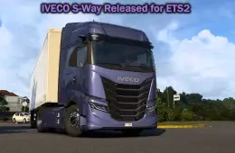 IVECO S-Way Truck By SCS Software Released for ETS2