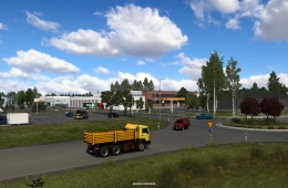 Nordic Horizons DLC: Skellefteå city in ETS2