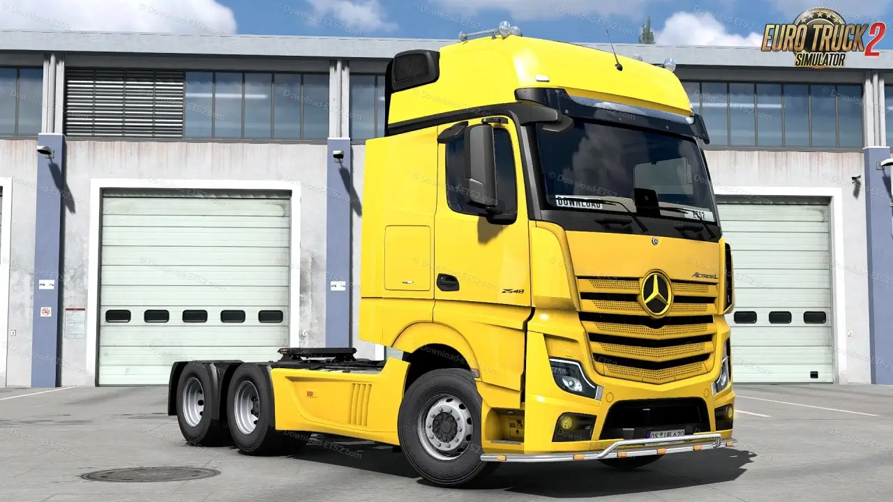 Mercedes Benz New Actros 2019 v2.2 (1.55.x) for ETS2