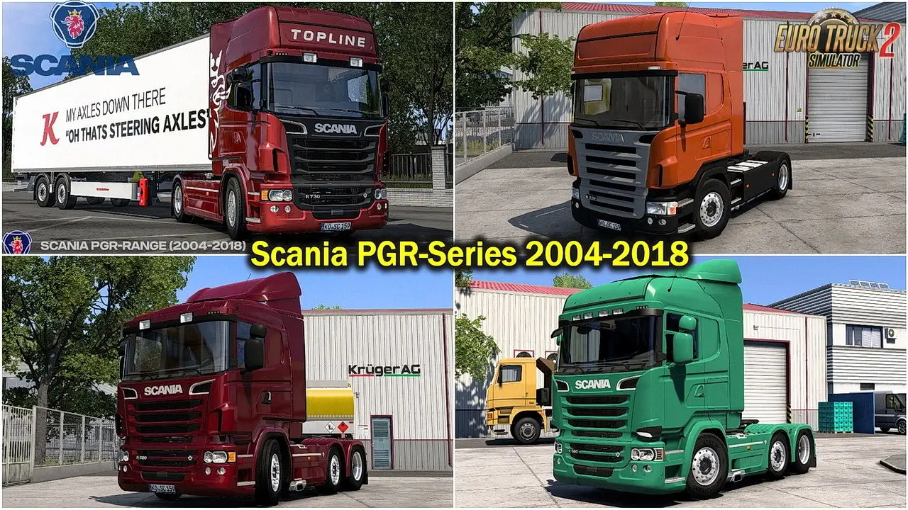 Scania PGR Series 2004-2018 Truck v1.1 (1.53.x) for ETS2