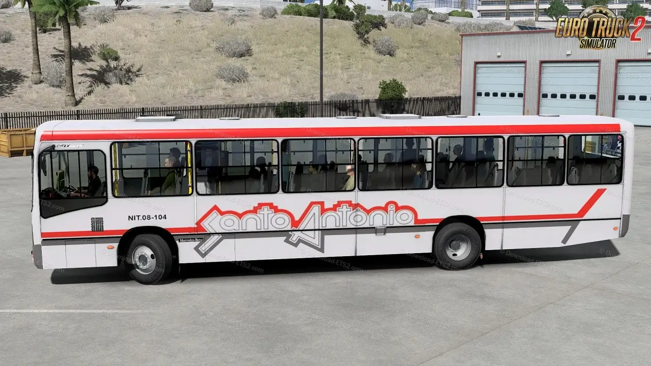 Ciferal Citmax Bus + Interior v1.1 (1.53.x) for ETS2
