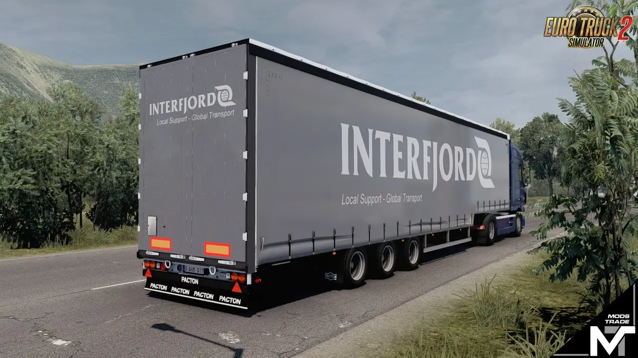 Jumbo Pacton 3 Axles Trailer v5.0 (1.53.x) for ETS2