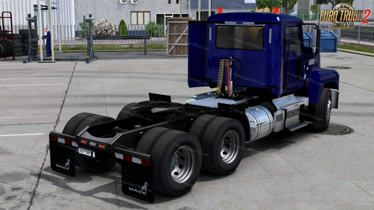 Mack Pinnacle Truck + Interior v1.0 (1.53.x) for ETS2