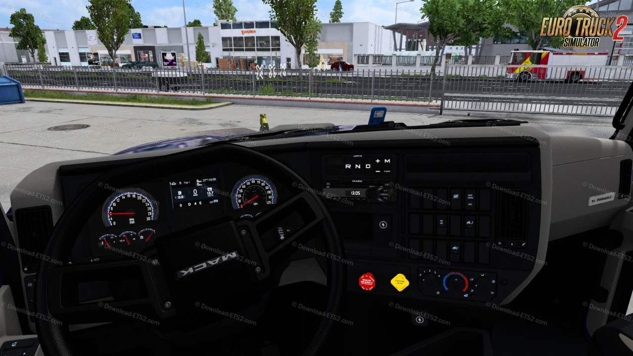 Mack Pinnacle Truck + Interior v1.0 (1.53.x) for ETS2