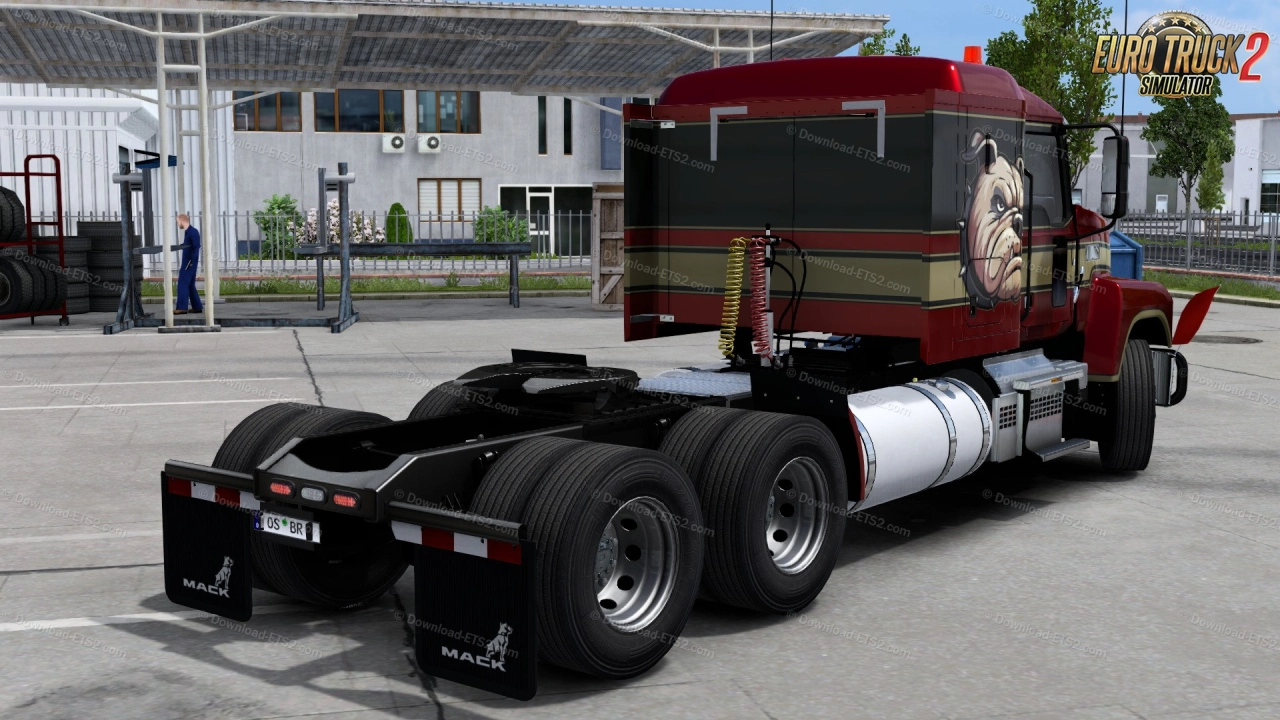 Mack Pinnacle Truck + Interior v1.0 (1.53.x) for ETS2