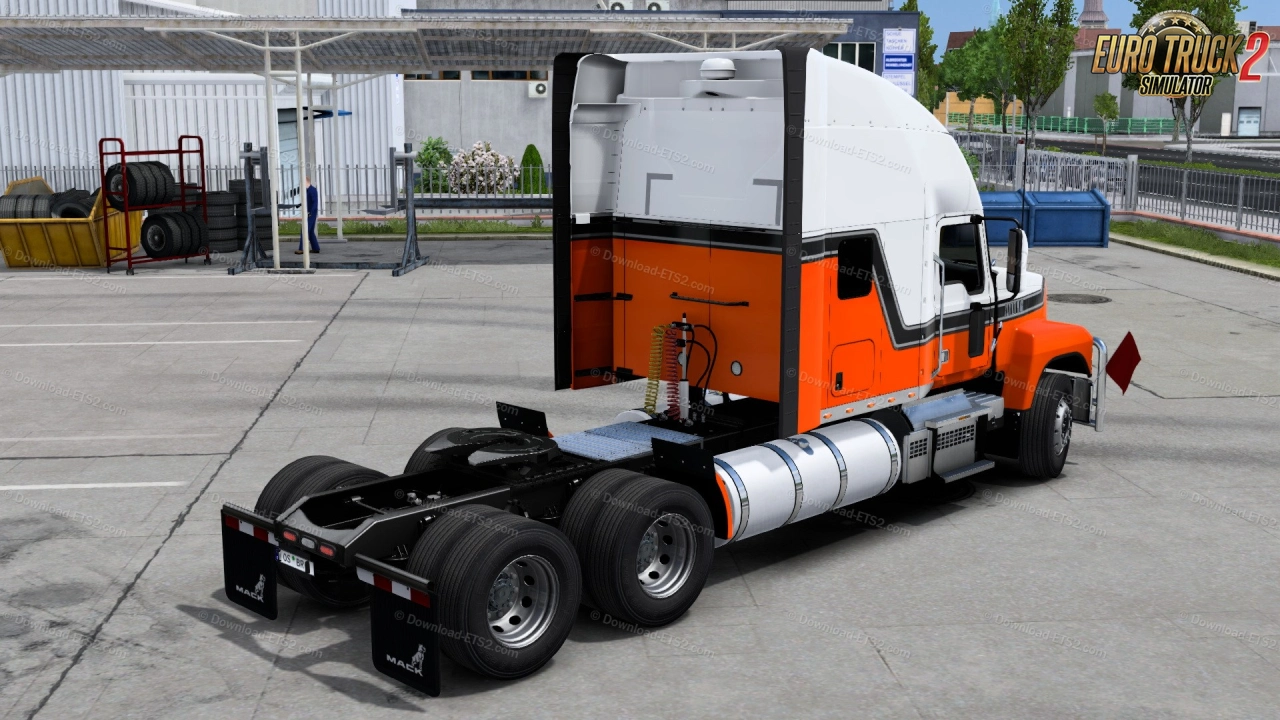 Mack Pinnacle Truck + Interior v1.0 (1.53.x) for ETS2