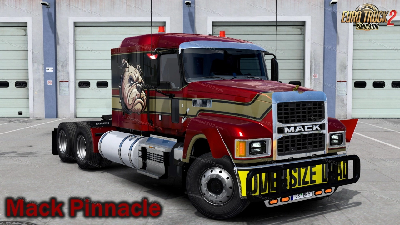 Mack Pinnacle Truck + Interior v1.0 (1.53.x) for ETS2