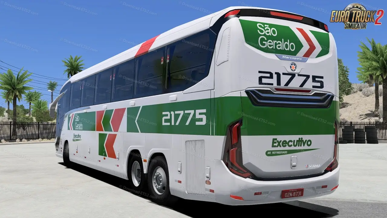 Marcopolo G8 1200 Multi Chassis Bus v1.2 (1.55.x) for ETS2