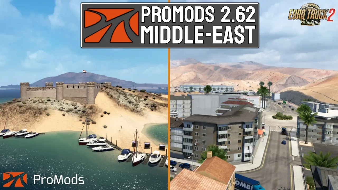 ProMods Middle-East Add-on 2.73 (1.53.x) for ETS2