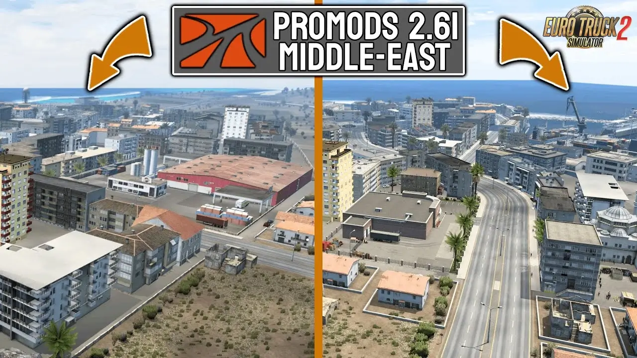 ProMods Middle-East Add-on 2.73 (1.53.x) for ETS2