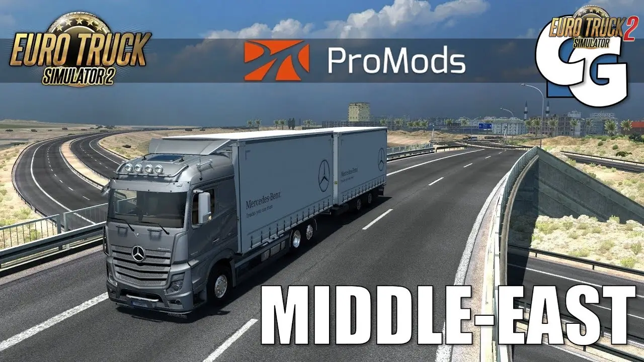 ProMods Middle-East Add-on 2.73 (1.53.x) for ETS2