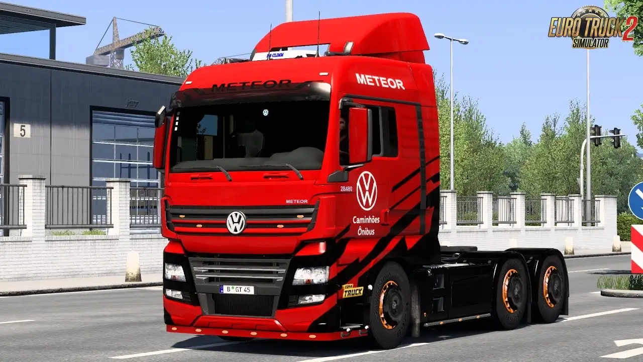 Volkswagen Meteor Truck + Interior v2.3 (1.58.x) for ETS2