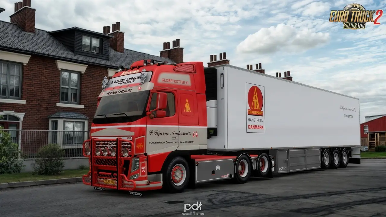 Volvo FH3 P.Bjarne Andersen Edition v2.0 (1.53.x) for ETS2