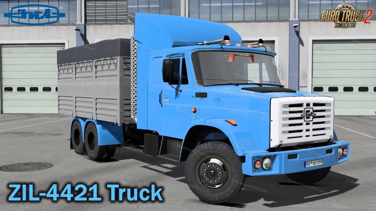 ZIL-4421 Truck + Interior v2.1 (1.53.x) for ETS2