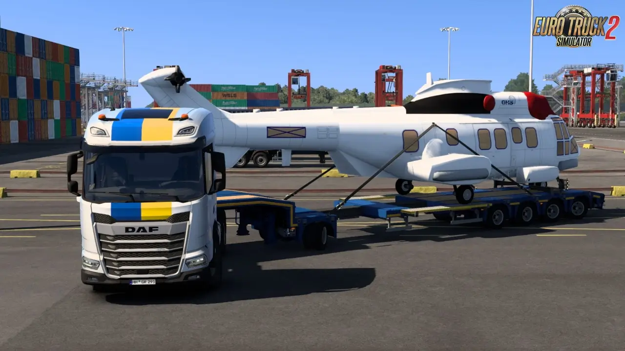 Aviation Cargo Pack v1.0 (1.53.x) for ETS2