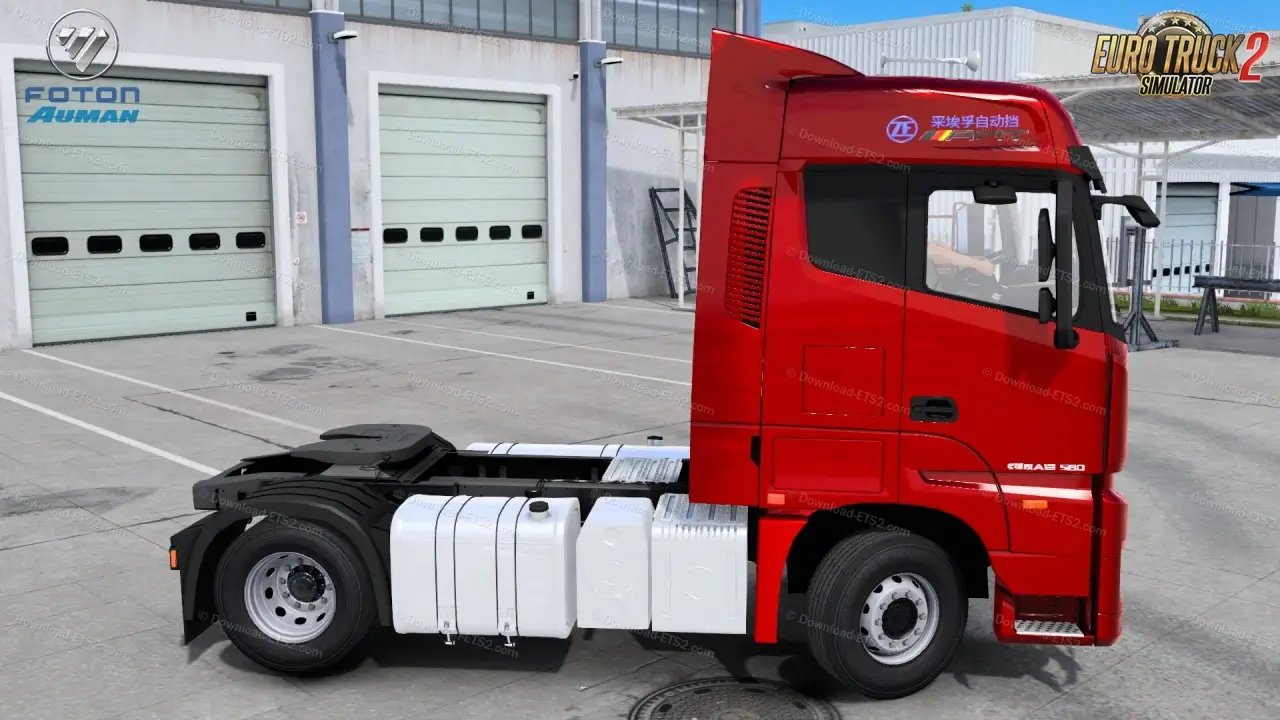 Foton Auman EST 2024 + Interior v1.0 (1.53.x) for ETS2