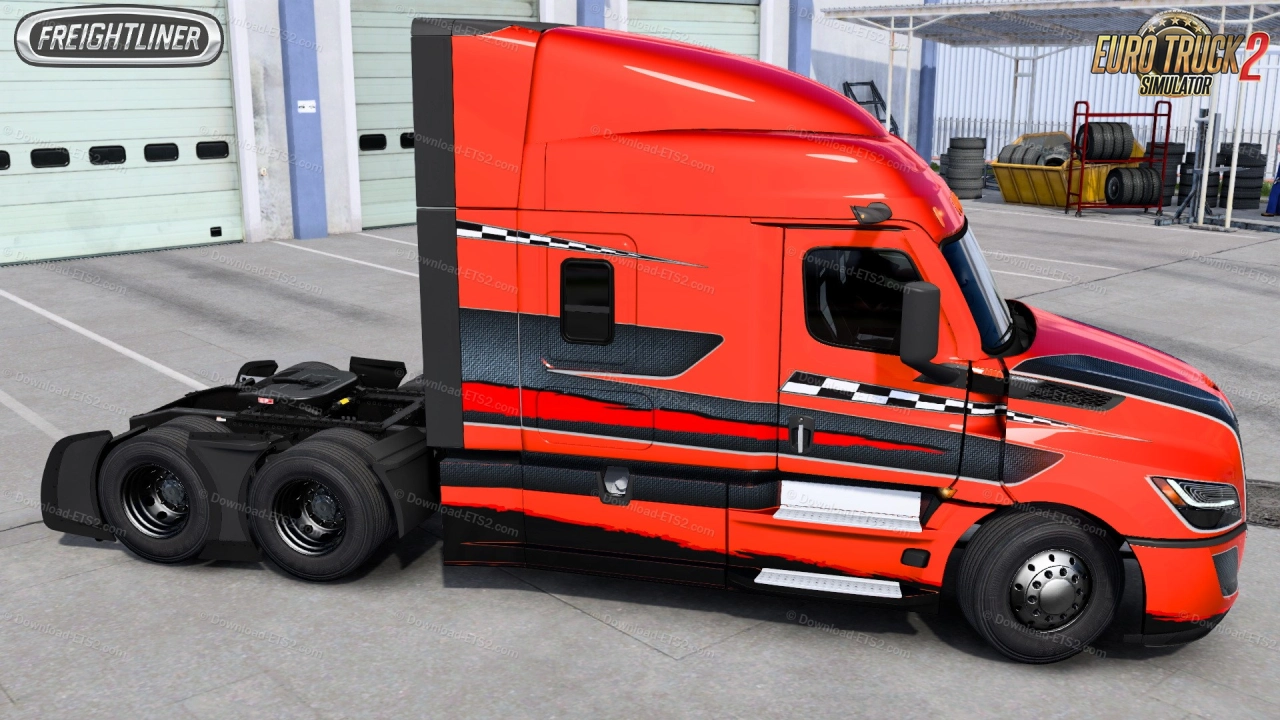 Freightliner Cascadia 2024 Truck v1.2 (1.54.x) for ETS2