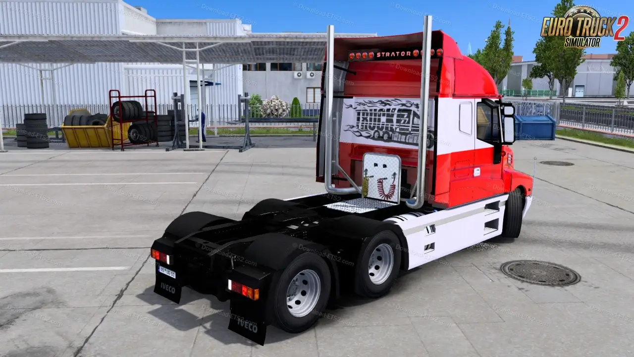 Iveco Strator Truck + Interior v3.2.2 (1.53.x) for ETS2