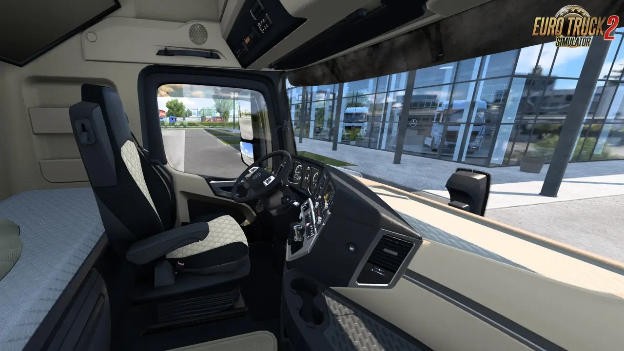 New Actros MP4 Cabin Overhaul v1.2.3 (1.53.x) for ETS2