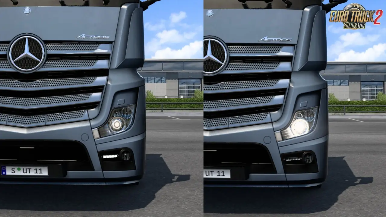 New Actros MP4 Cabin Overhaul v1.2.3 (1.53.x) for ETS2