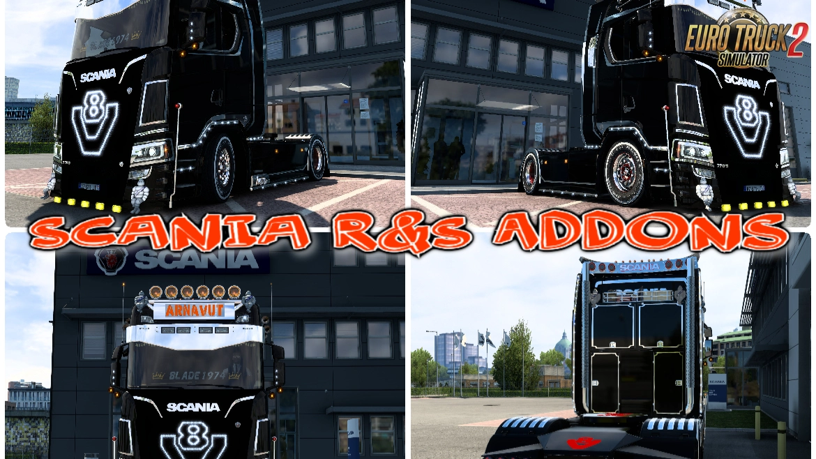 Scania R-S Addons v6.5 (1.54.x) for ETS2