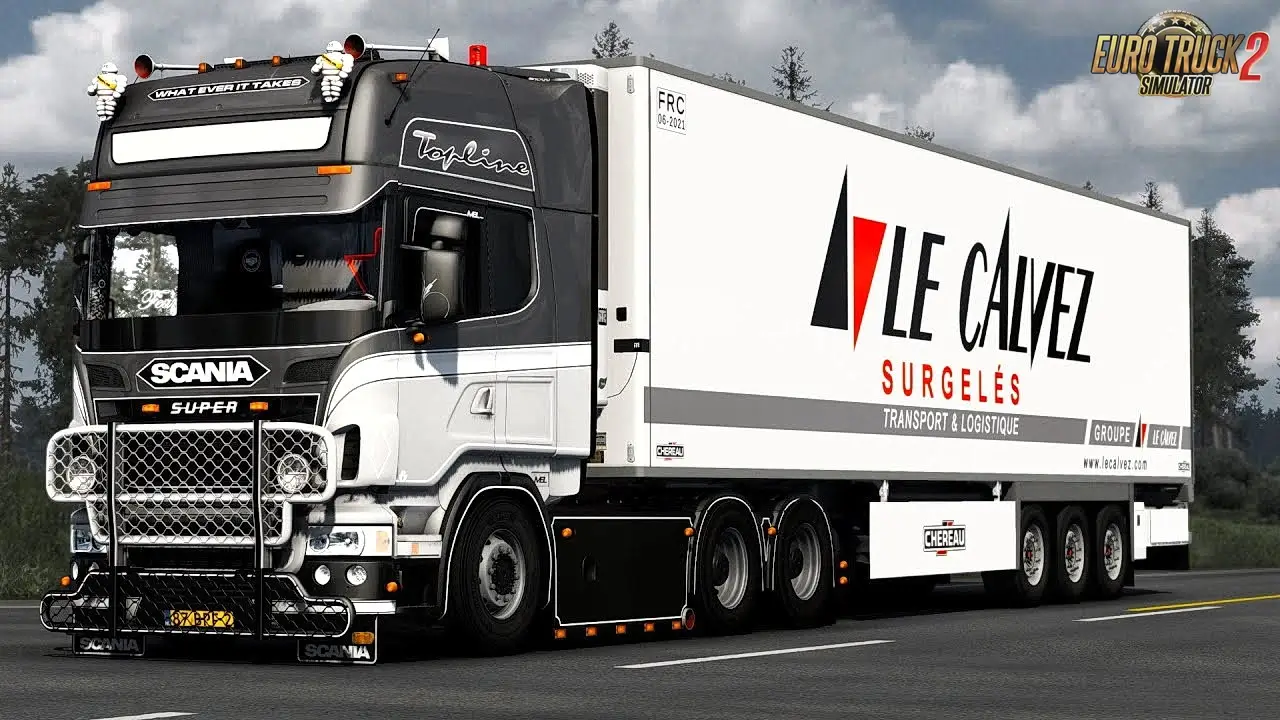 Scania R620 V8 Ludwig Transporte v1.2 (1.53.x) for ETS2