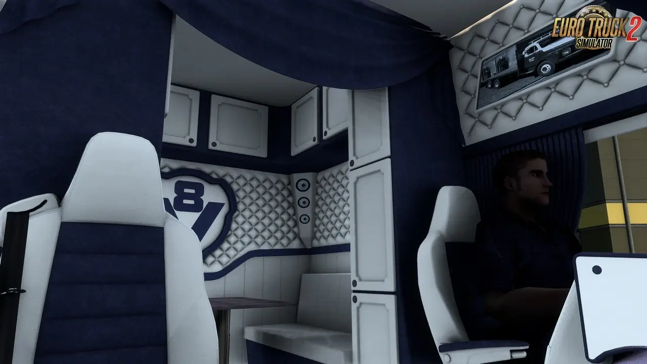 Scania S Longline + Interior v1.6 (1.58.x) for ETS2