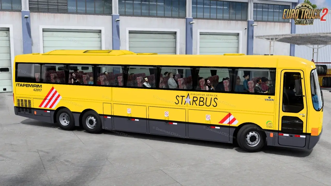 Tecnobus Tribus 4 + Interior v1.1 (1.54.x) for ETS2