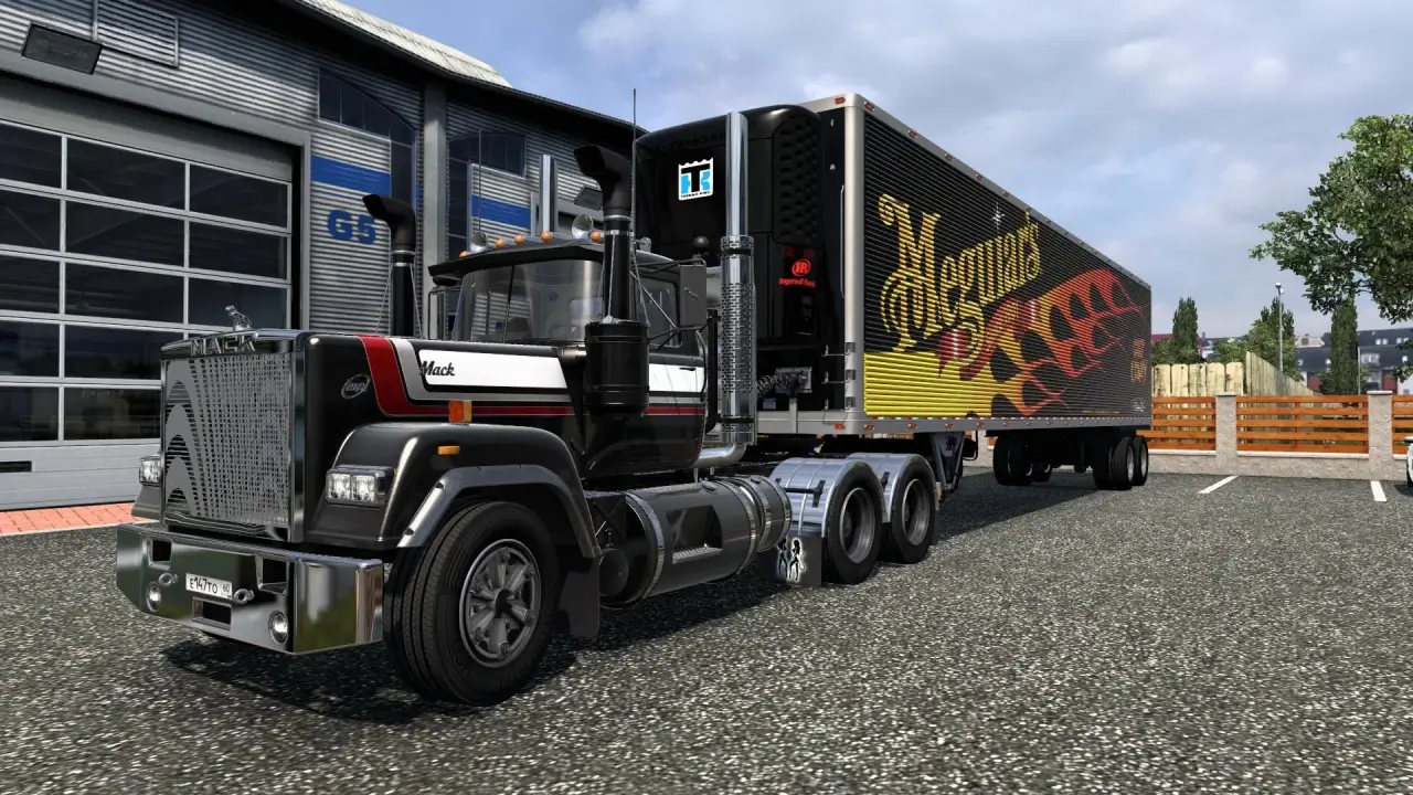Mack Superliner V8 + Interior v10.0 by RTA Mods (1.54.x)