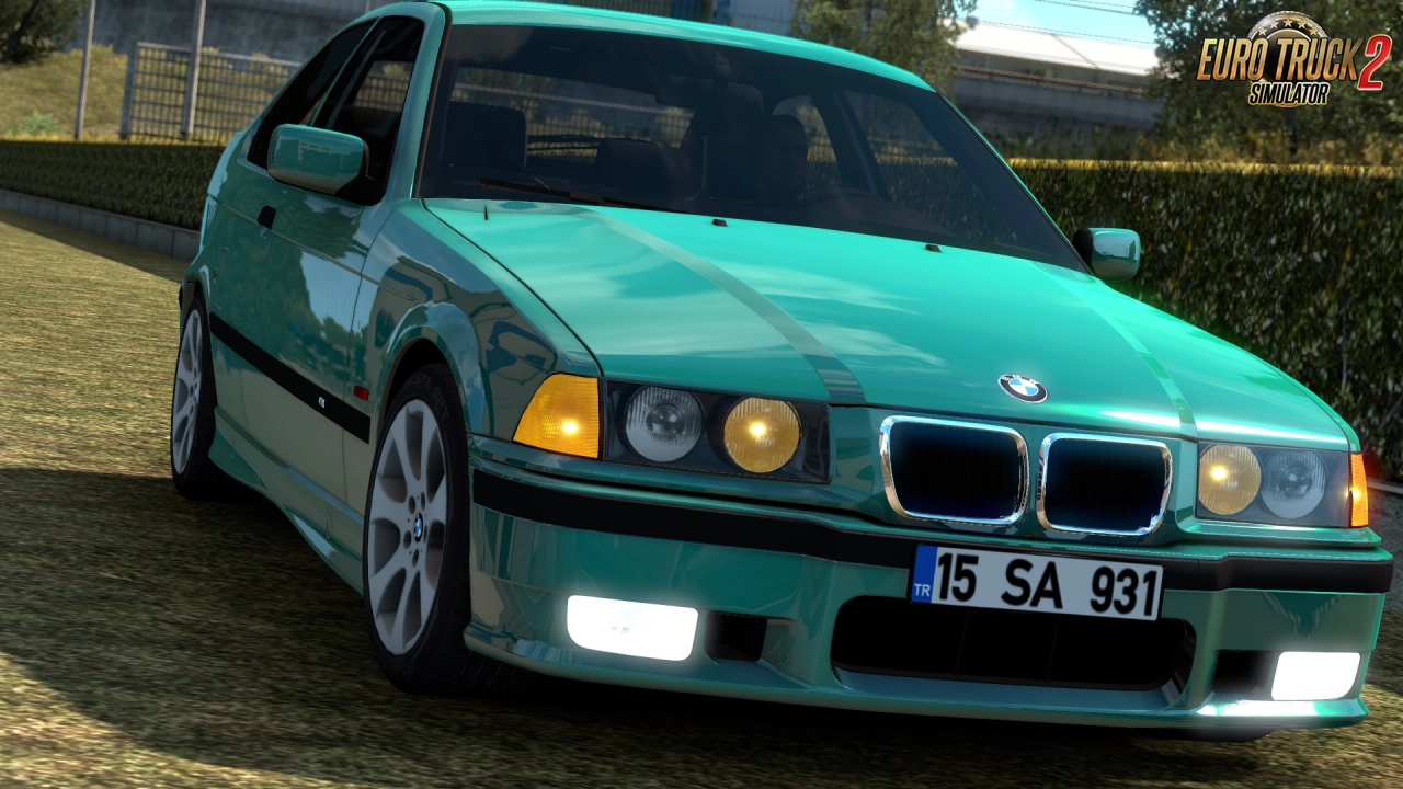 BMW E36 Compact + Interior v1R160 (1.57.x) for ETS2