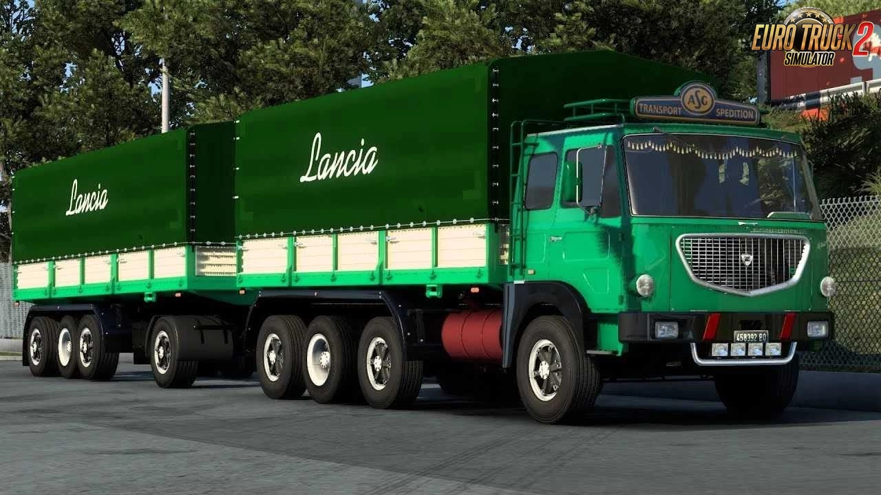 Lancia Esagamma Truck + Interior v2.6 (1.53.x) for ETS2