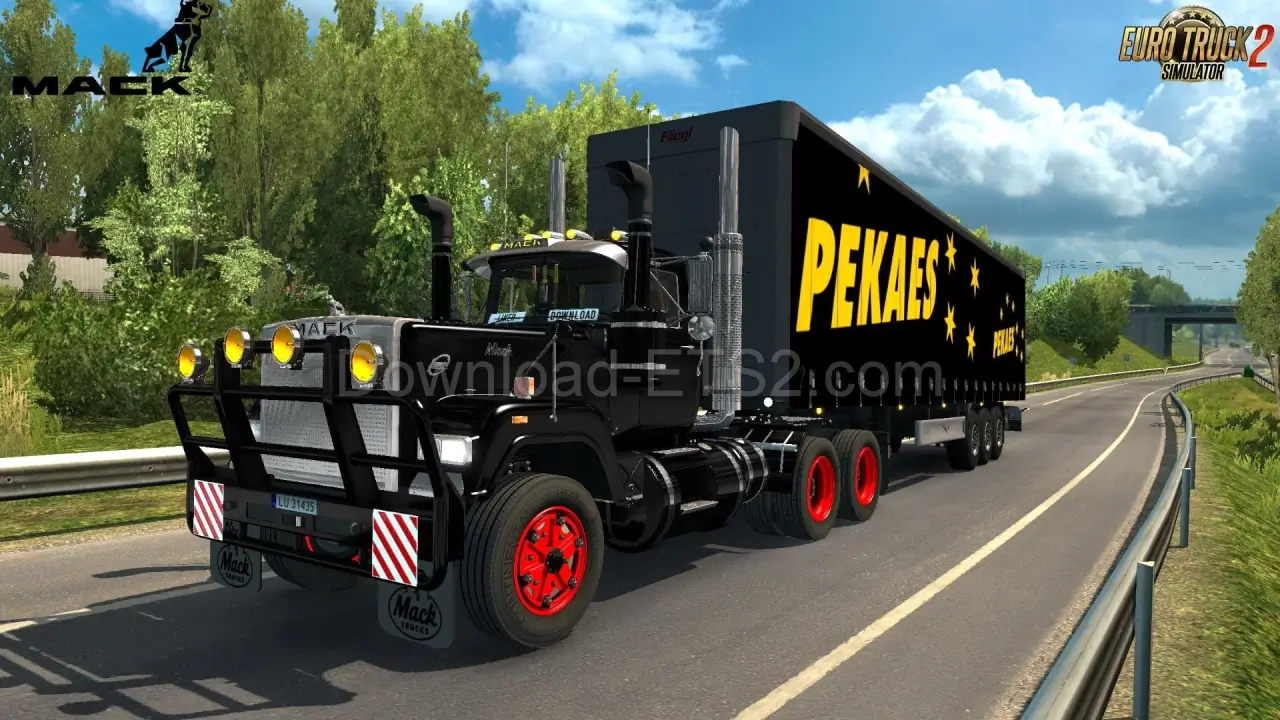 Mack Superliner V8 + Interior v10.0 by RTA Mods (1.54.x)