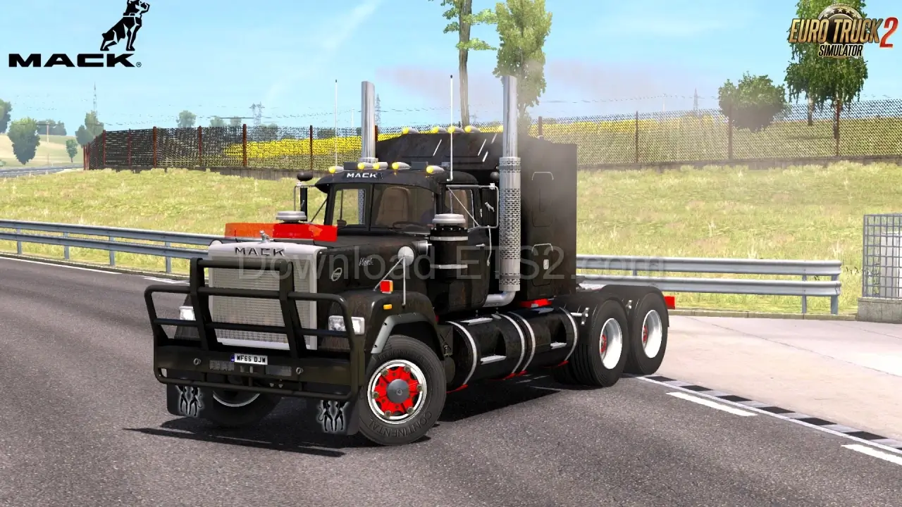 Mack Superliner V8 + Interior v10.0 by RTA Mods (1.54.x)