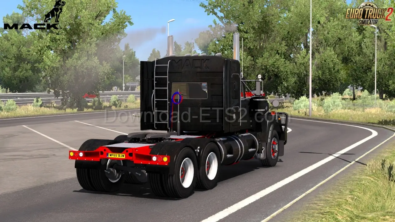 Mack Superliner V8 + Interior v10.0 by RTA Mods (1.54.x)