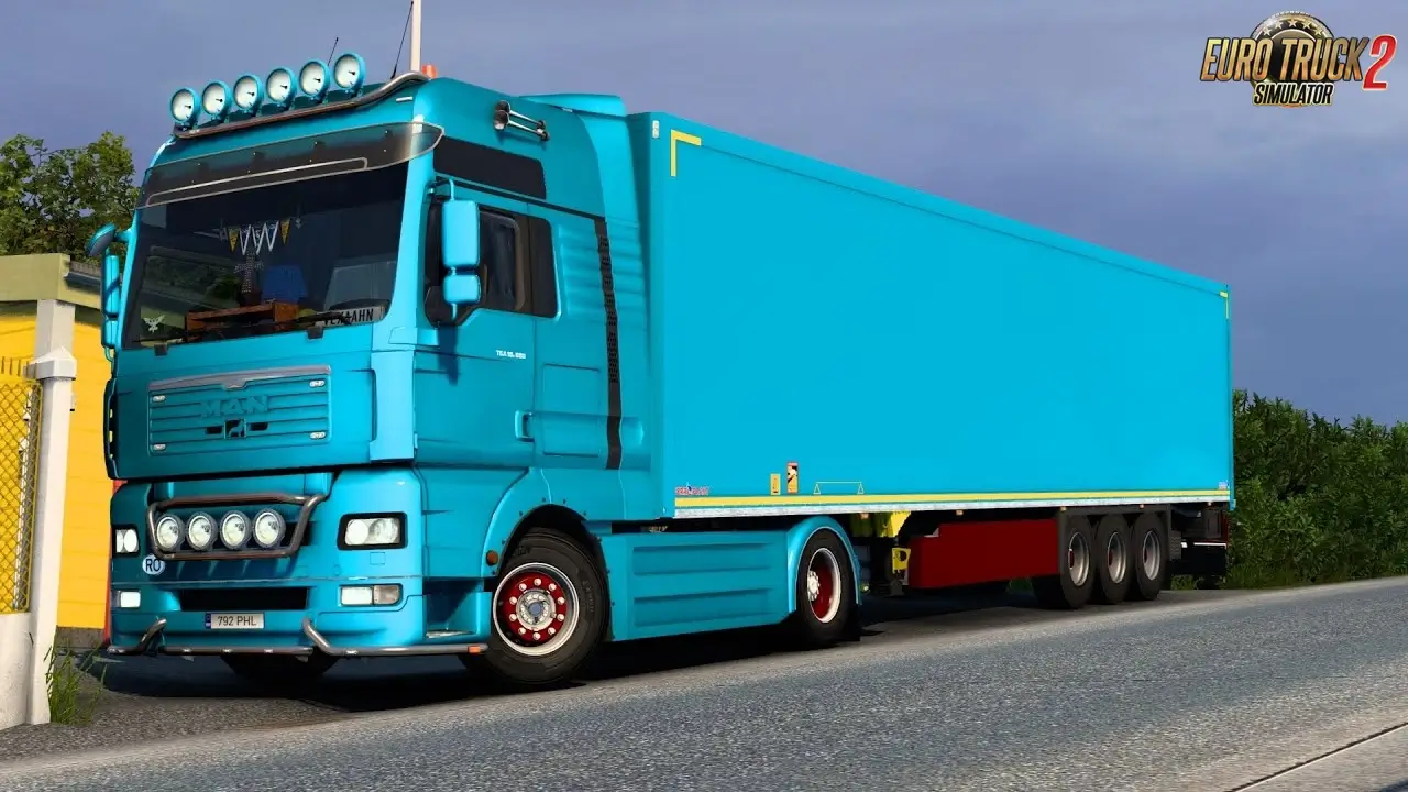 MAN TGA Truck v2.6 by Madster (1.54.x) for ETS2