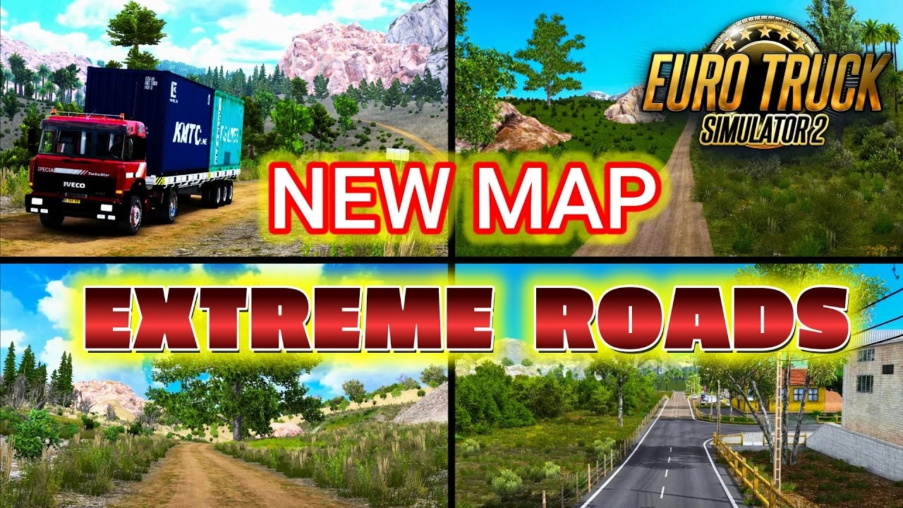 New Map Extreme v1.5.3 (1.53.x) for ETS2