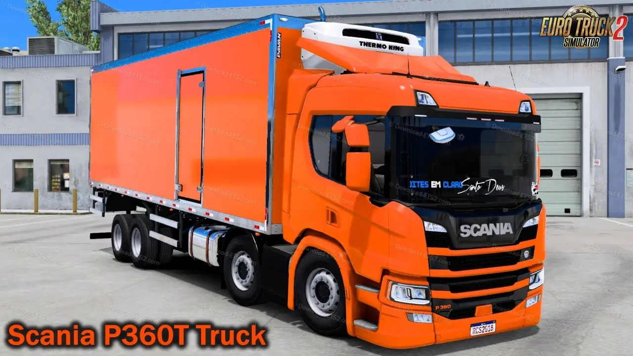 Scania P360T Truck + Interior v1.0 (1.53.x) for ETS2