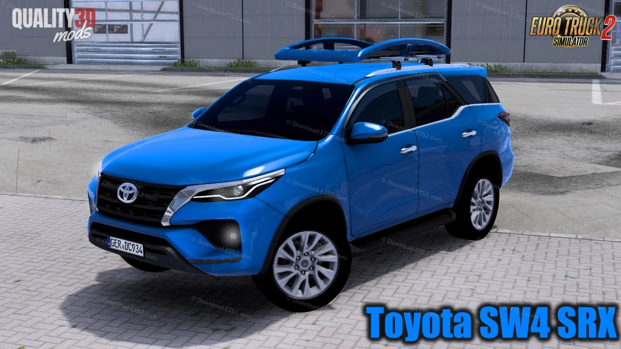 Toyota SW4 SRX + Interior v1.5 (1.54.x) for ETS2
