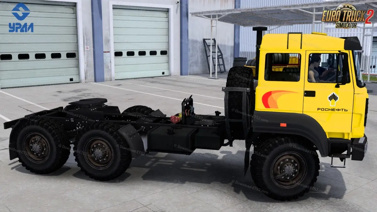 Ural M Truck + Interior v1.7.1 (1.53.x) for ETS2