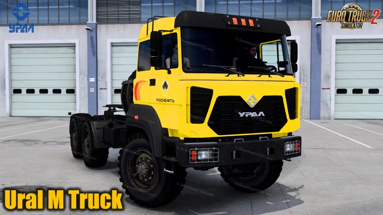 Ural M Truck + Interior v1.7.1 (1.53.x) for ETS2